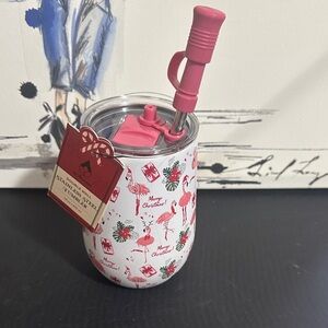Christmas beachy stainless steel 14 ounce Tumbler